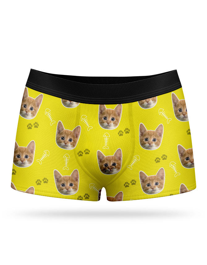 Your Cat on Custom Boxers