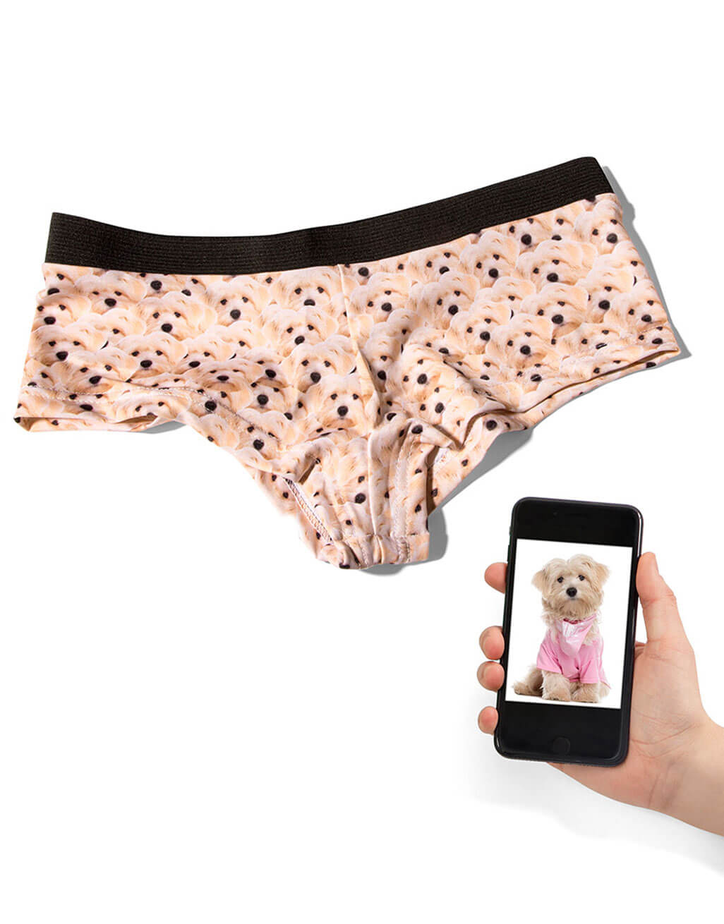 Dog Mash Custom Panties
