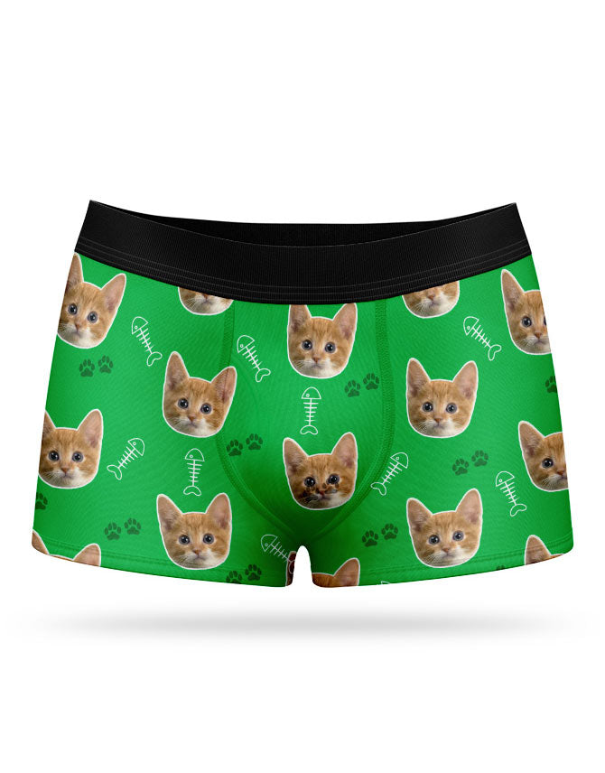 Your Cat on Custom Boxers