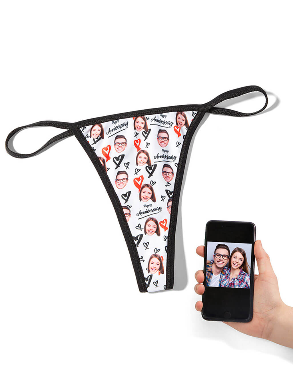 Happy Anniversary Custom Thong