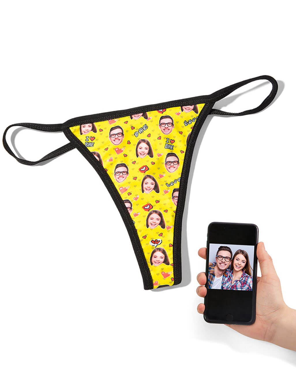 I Love Bae Custom Thong