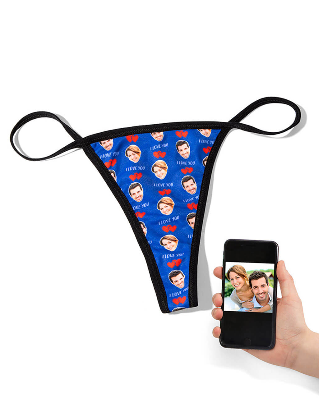 I Love You Custom Thong