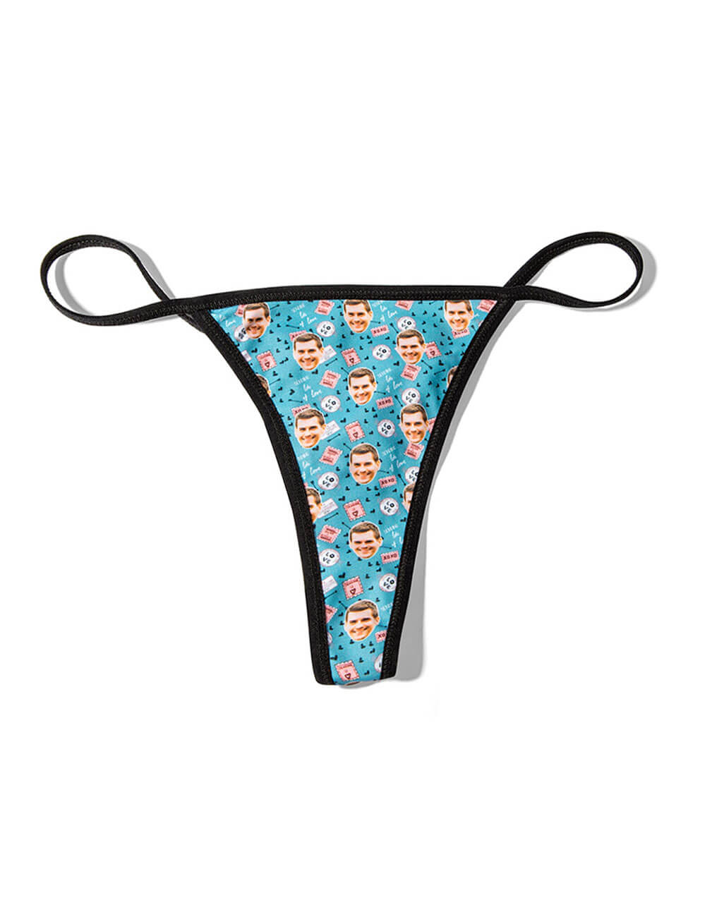 Love Stamps Custom Thong