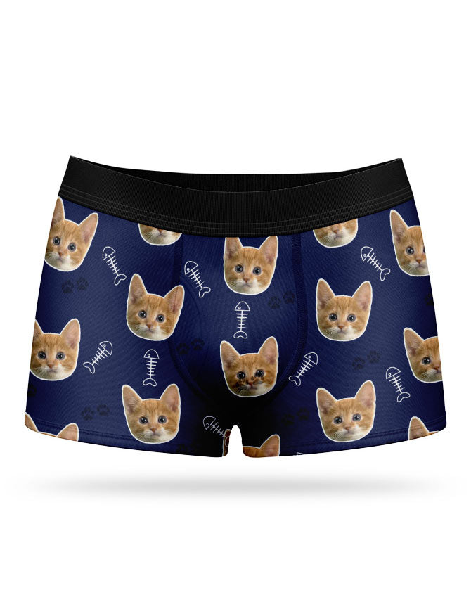 Your Cat on Custom Boxers
