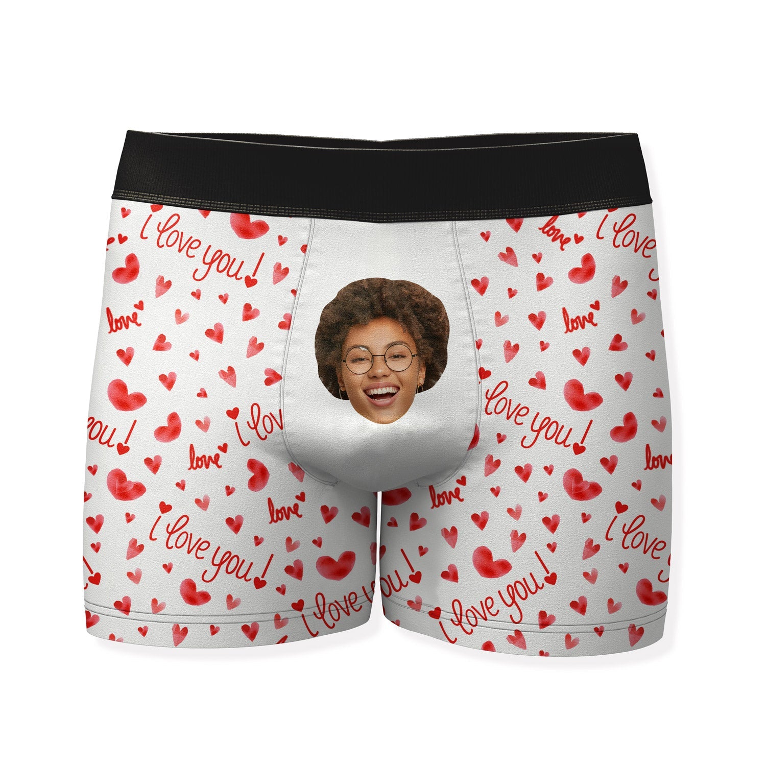 I Love You Face Boxers