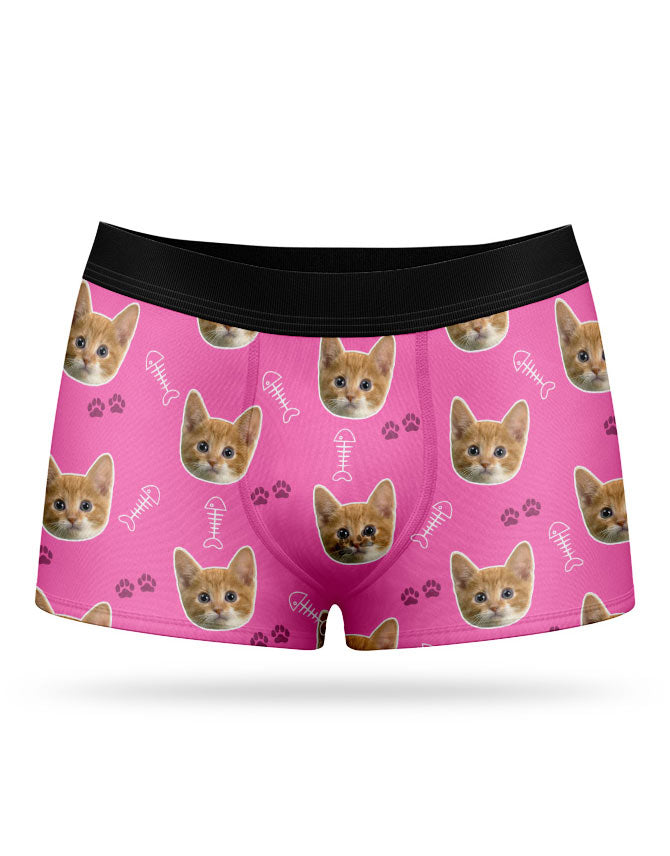 Your Cat on Custom Boxers