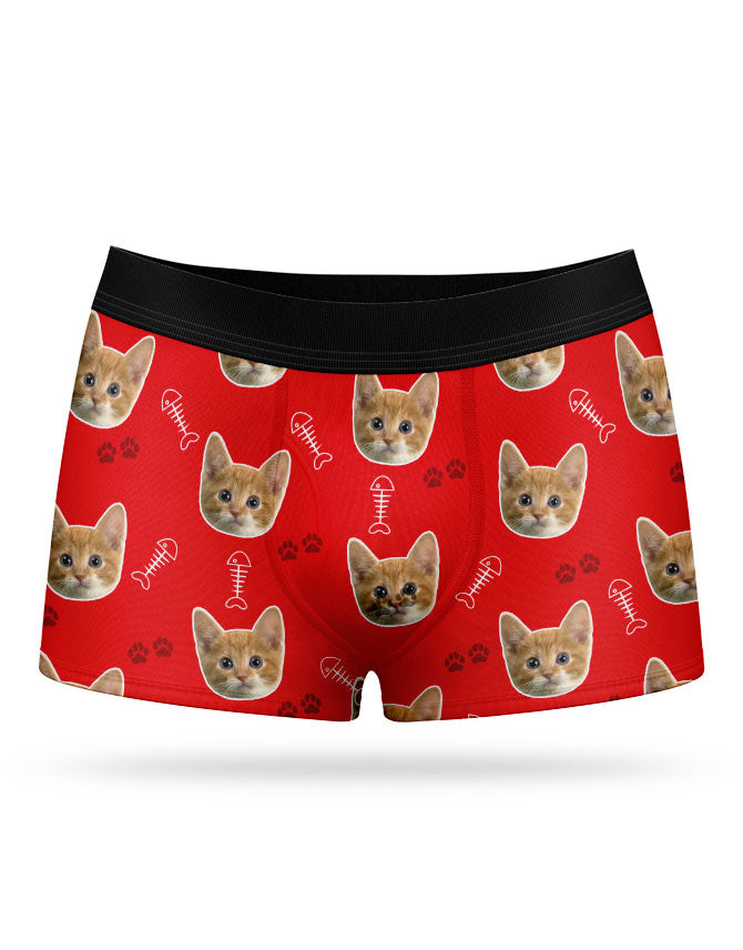 Your Cat on Custom Boxers
