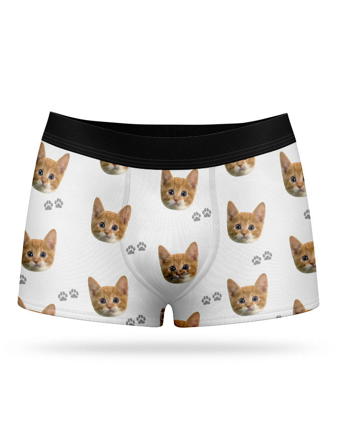Your Cat on Custom Boxers